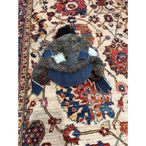 Nobis Knit Trapper Hat Ear Flap Pom Winter Cap Fleece Lined